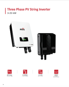Afore Ongrid 1 phase 10kwh