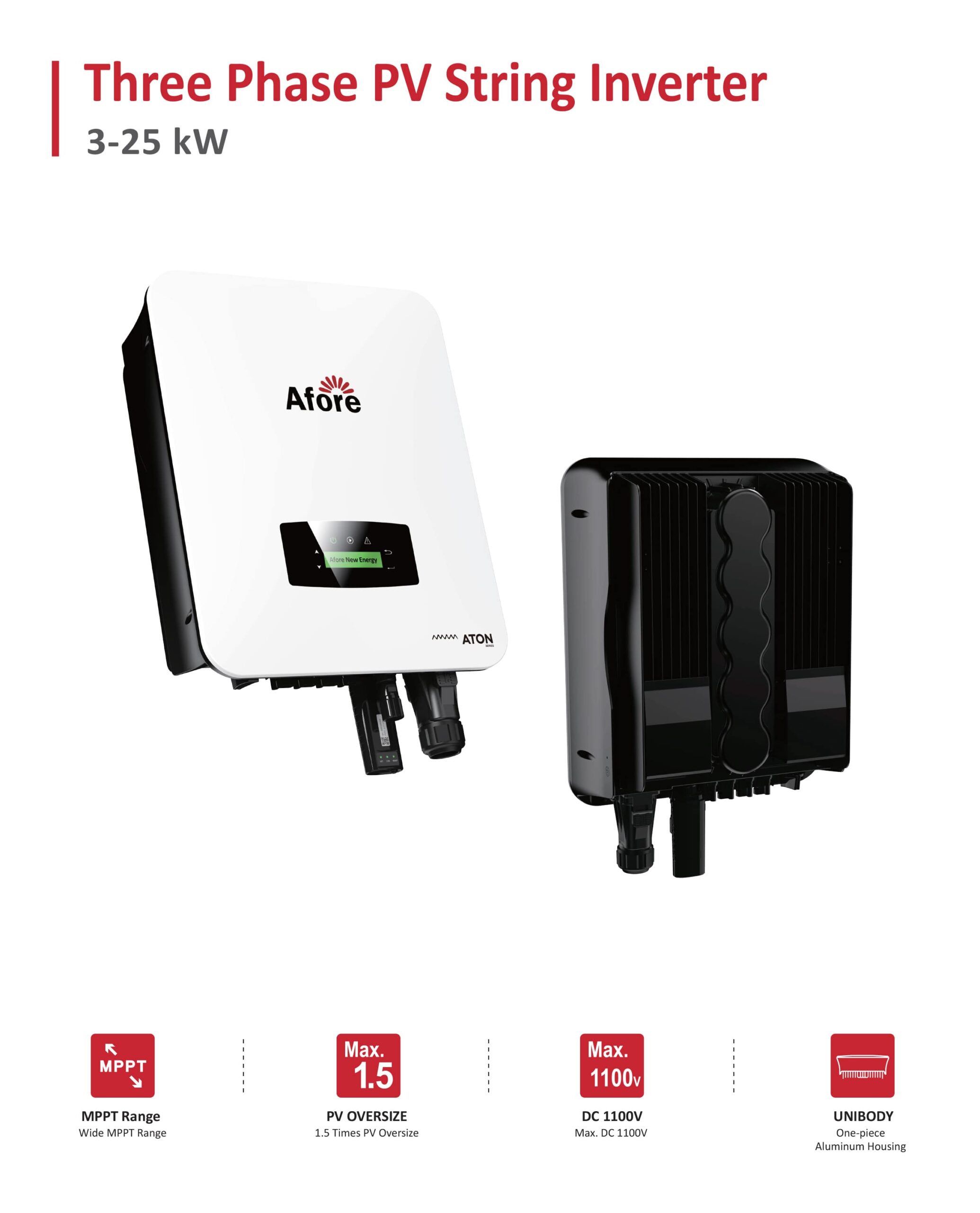 inverter Afore hòa lưới bám tải 3 pha dòng BNT trang 1