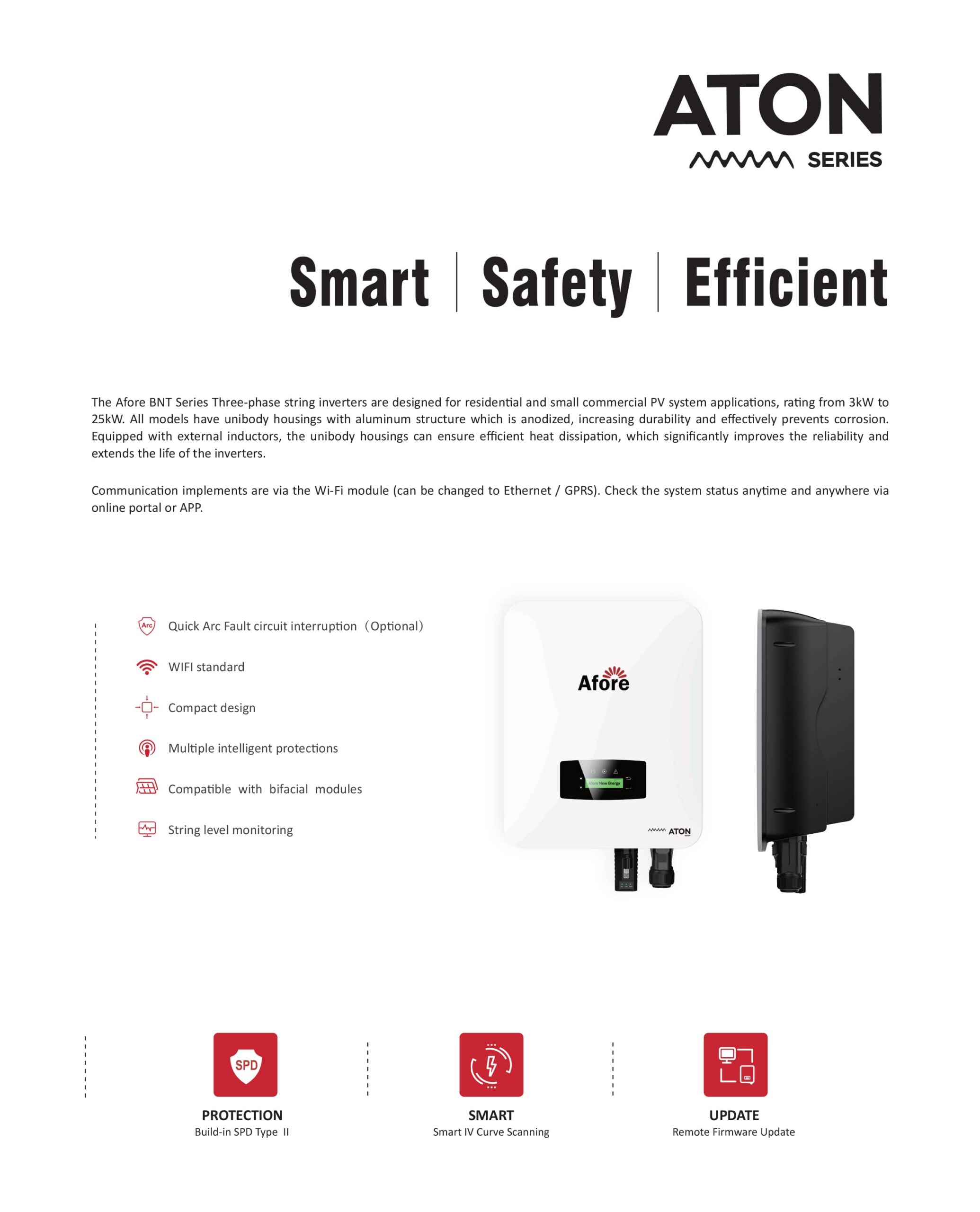 inverter Afore hòa lưới bám tải 3 pha dòng BNT trang 2