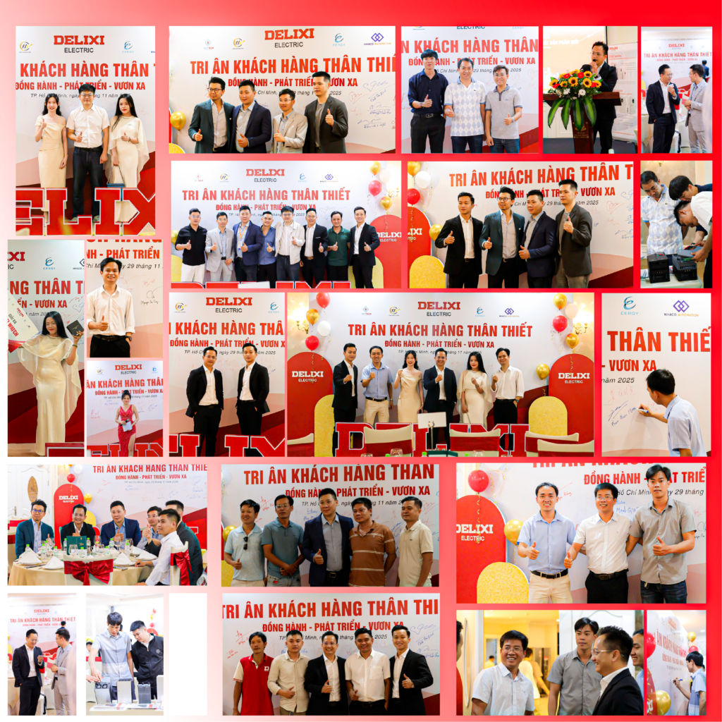 Quý đối tác cùng khách hàng checkin tại tiệc tri ân