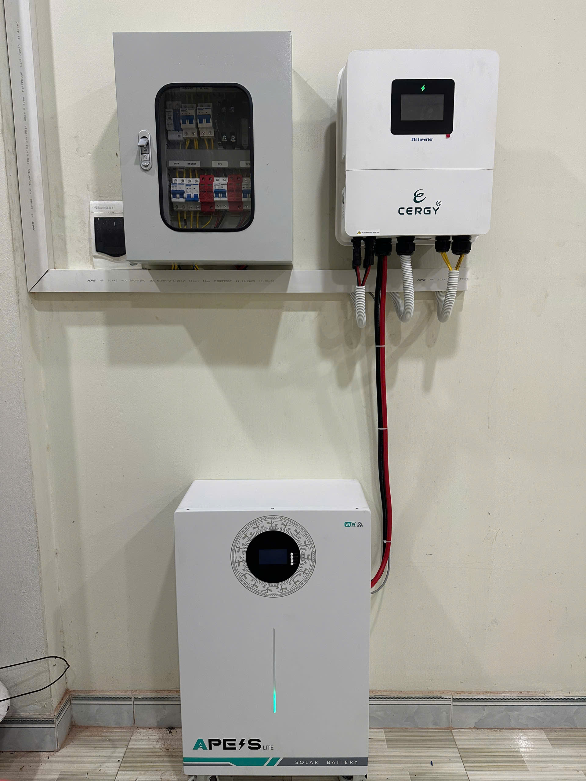 Cergy ứng dụng năng lượng mặt trời