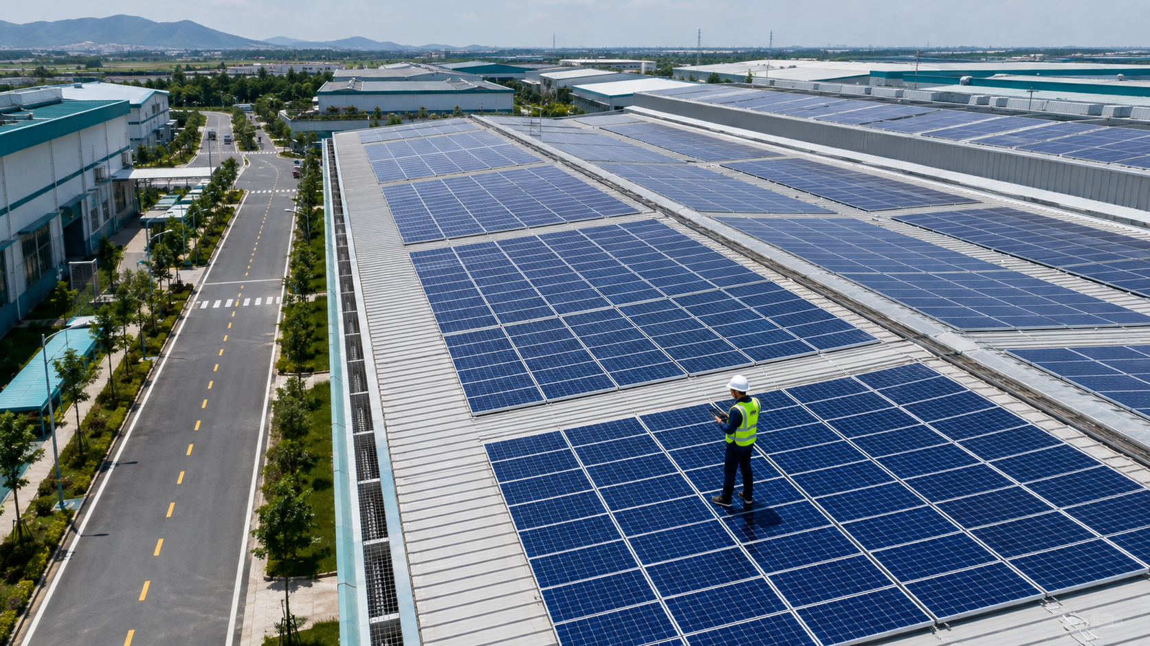 Cergy ứng dụng năng lượng mặt trời 