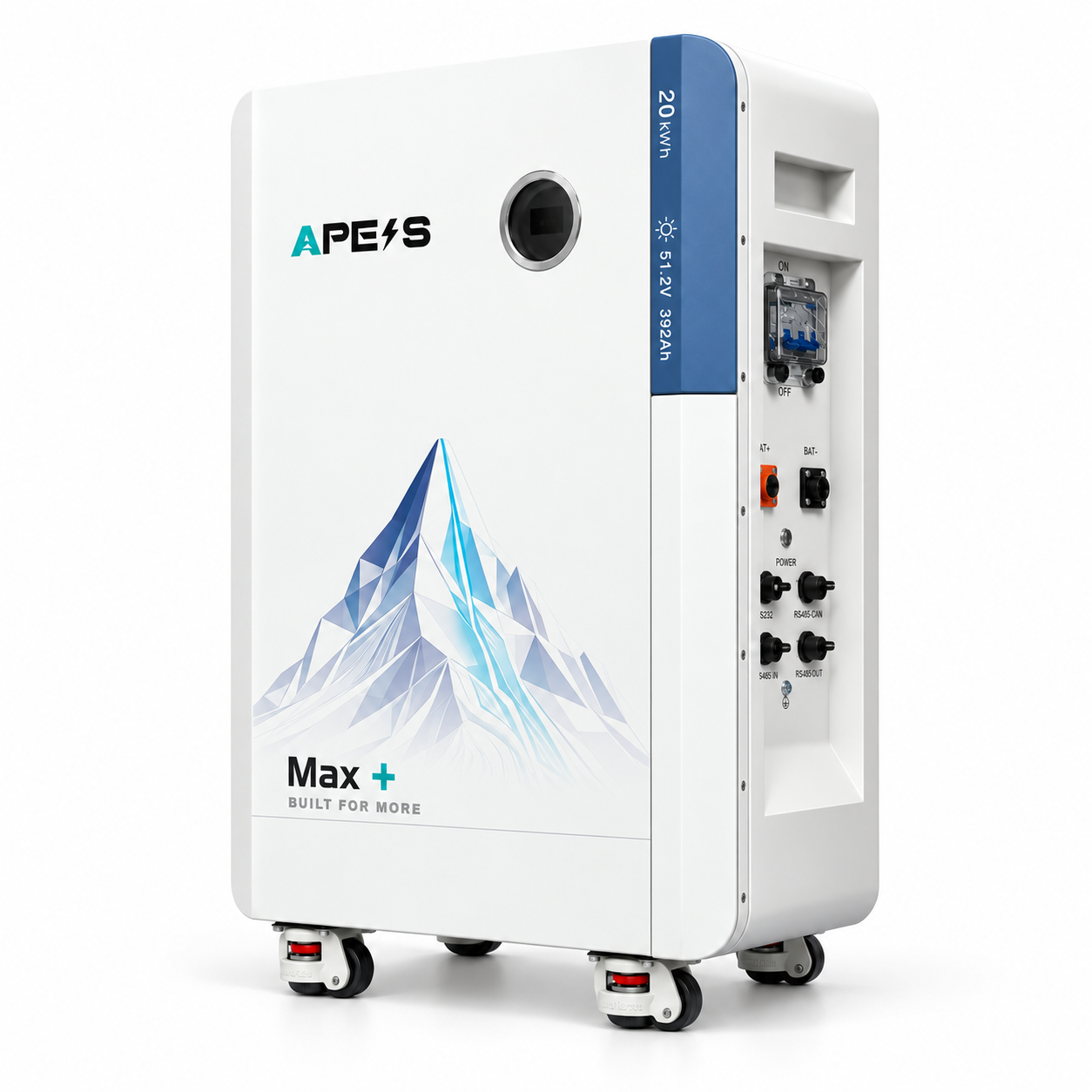 Pin lưu trữ APESS HESS-20 dung lượng 20.07kWh, cell LiFePO4, chuẩn IP65, 8.000 chu kỳ và hỗ trợ ghép song song tối đa 16 bộ. Xem thông tin và nhận tư vấn.