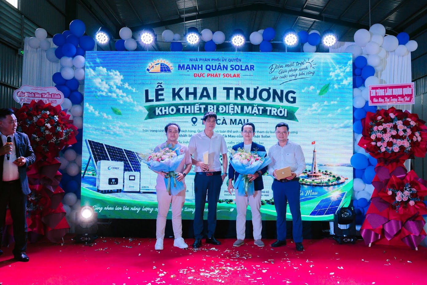 khai trương kho Cà Mau
